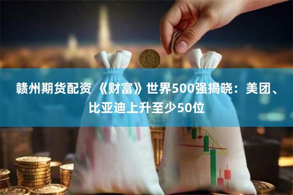 赣州期货配资 《财富》世界500强揭晓：美团、比亚迪上升至少50位